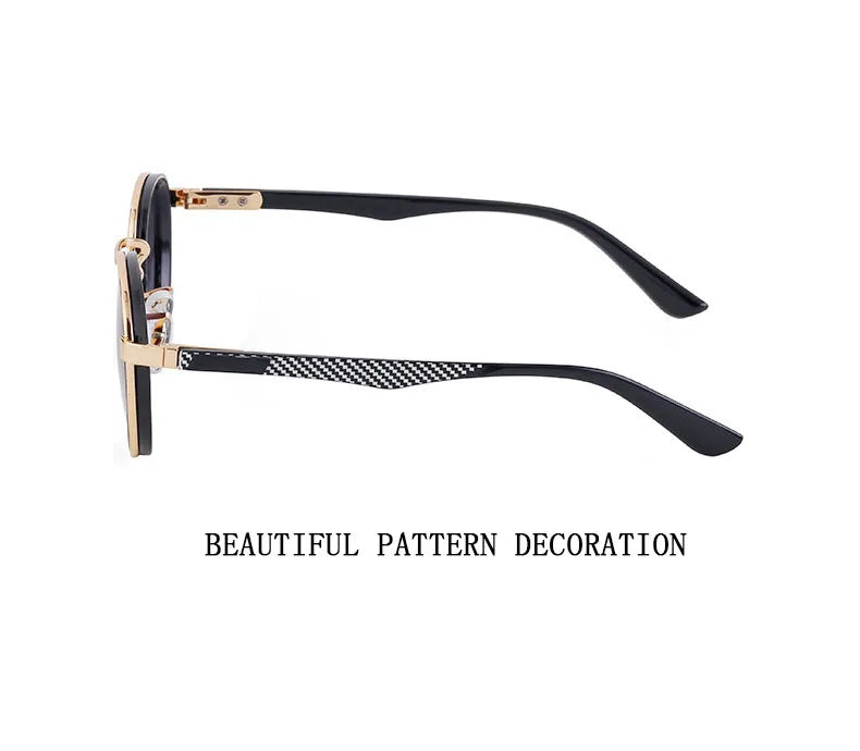 Fashion Oval Sunglasses For Men Luxury Retro Glasses Vintage Sunglasses Women Trendy And Fashionable Gafas De Sol Hombre Okulary