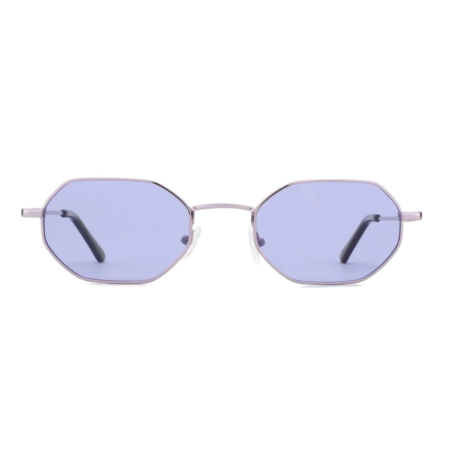 Retro Small Polygon Polarized Sunglasses Women Metal UV400 Sun Glasses Men Anti-Glare UV400 Goggles Driving Eyewear