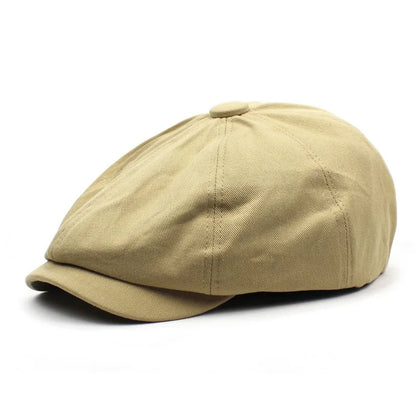 Denim Peaked Cap Men's Women's Beret Hat New Fashion Newsboy Caps Outdoor Streetwear Washed Casual Vintage Boina Hats