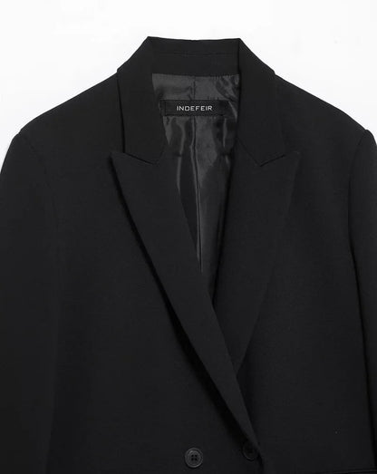Women's Tailoring Blazers Straight Office Blazer for Women New in Outerwears Casual Blazer Woman Long Sleeve Lady Jackets
