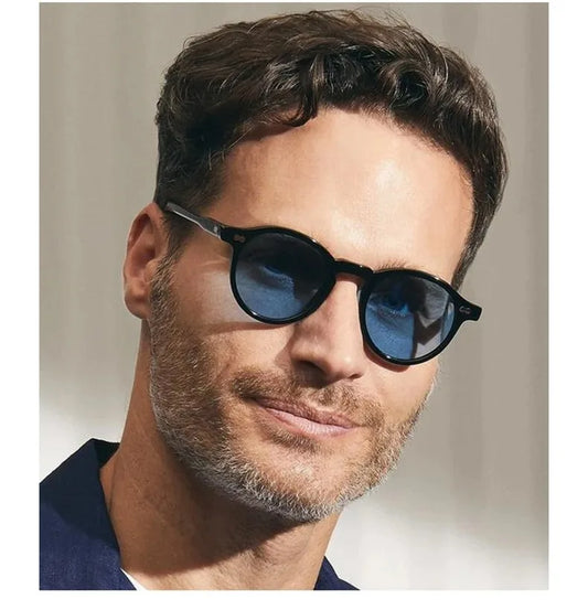 Johnny Depp Sunglasses Men Women Polarized Miltzen Style Sun Glasses Brand Vintage Acetate Frame For Male Eyeglasses Eyewear