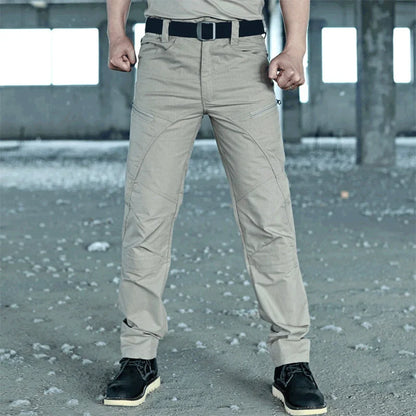 Military Tactical Casual Pants Waterproof Cargo Mens Trousers Multi-Pocket Pants Outdoor Male Hiking Wear-resisting Trousers