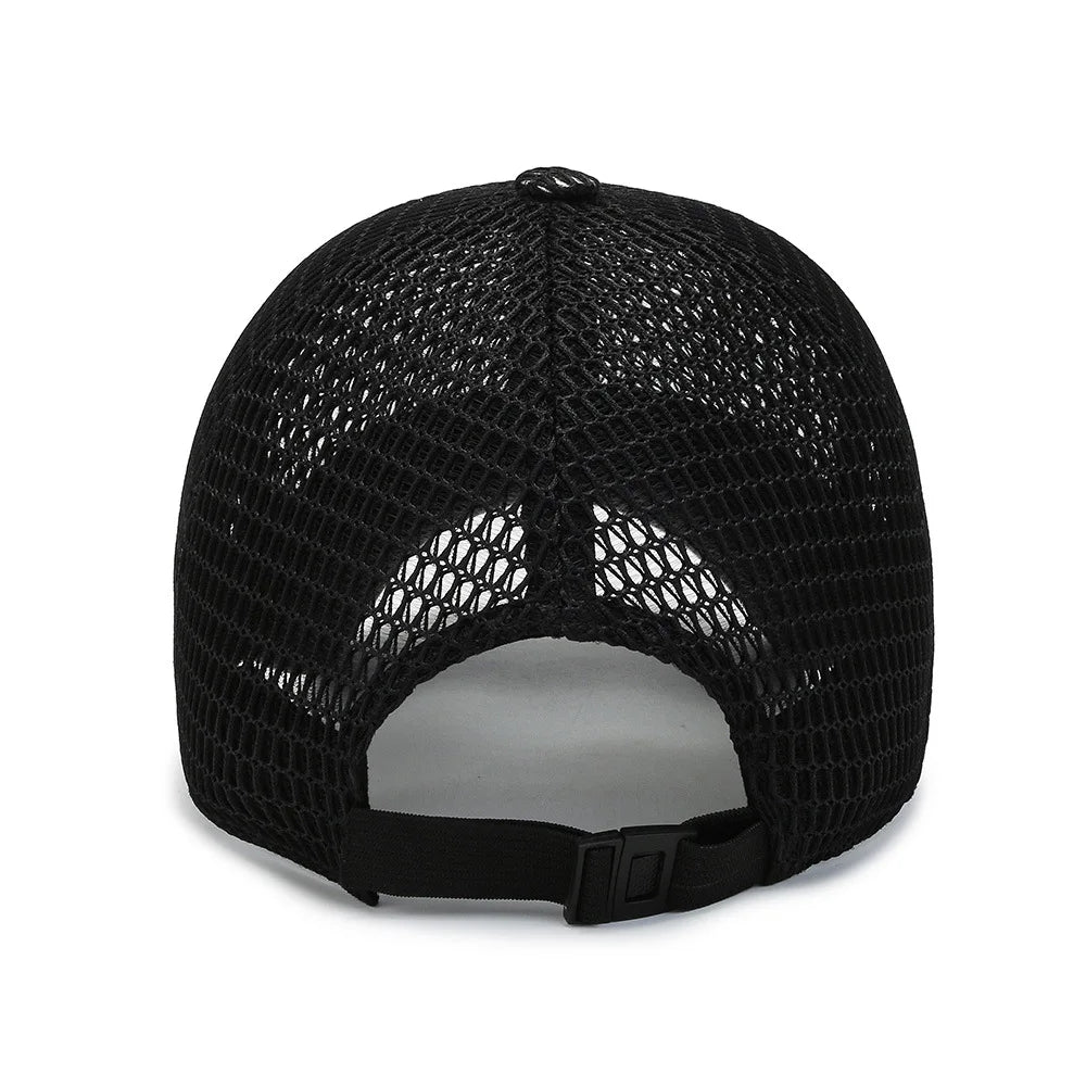 [NORTHWOOD] Men's Mesh Baseball Cap Breathable Summer Caps Dad Hat Outdoor Fishing Hats Bone Gorras Snapback Trucker Cap