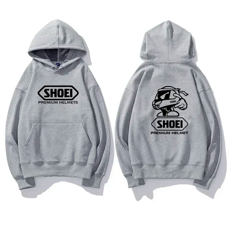 2026 New Men's Fashion Motorcycle Culture Hoodie Autumn Winter Long Sleeve Sweatshirt High Quality Comfortable Casual Top