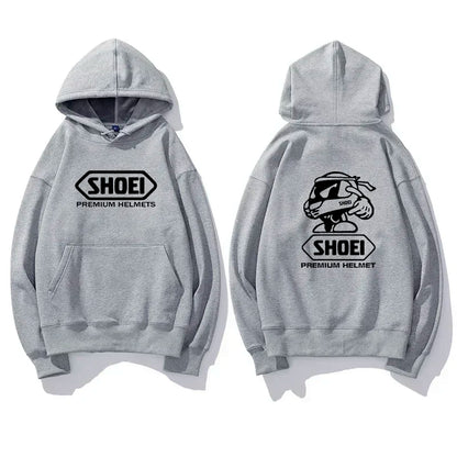 2026 New Men's Fashion Motorcycle Culture Hoodie Autumn Winter Long Sleeve Sweatshirt High Quality Comfortable Casual Top