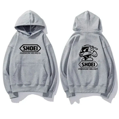 2026 New Men's Fashion Motorcycle Culture Hoodie Autumn Winter Long Sleeve Sweatshirt High Quality Comfortable Casual Top