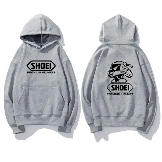 2026 New Men's Fashion Motorcycle Culture Hoodie Autumn Winter Long Sleeve Sweatshirt High Quality Comfortable Casual Top