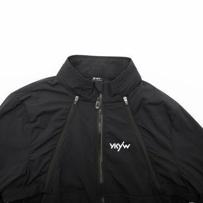 Men's Cycling 2-in-1 Jacket Waterproof Windproof Bicycle Jersey 6 pockets breathable Road Bike Gilet MTB Riding Clothes