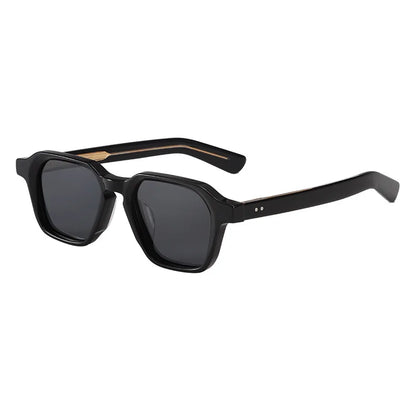 Fashion New Square Polarized Men Sunglasses High-end Acetate Women Outdoor Driving UV400 Sun Glasses Support Prescription Lenses