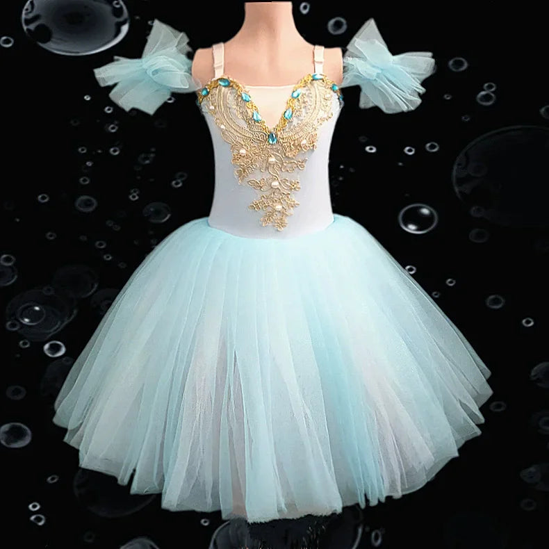 Girl Ballet Dress Tutu Outfit Vestidos Princess Dance Costumes Kids Clothes Summer Girls Dresses Ballet Leotards Children's Day