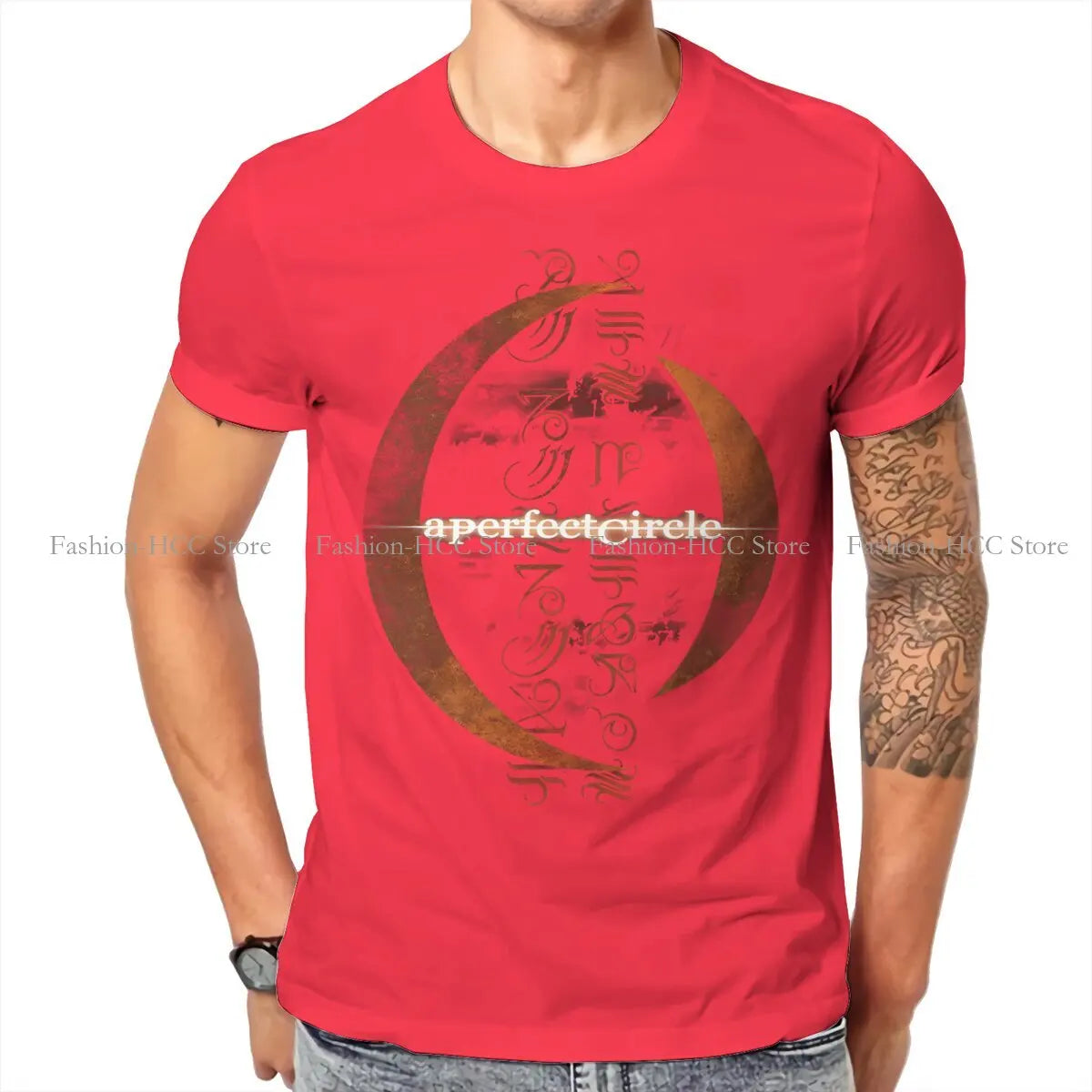 Tool Band A Perfect Circle   Mer De Noms T Shirt Harajuku Grunge Men's Tshirt Cotton Men Clothes