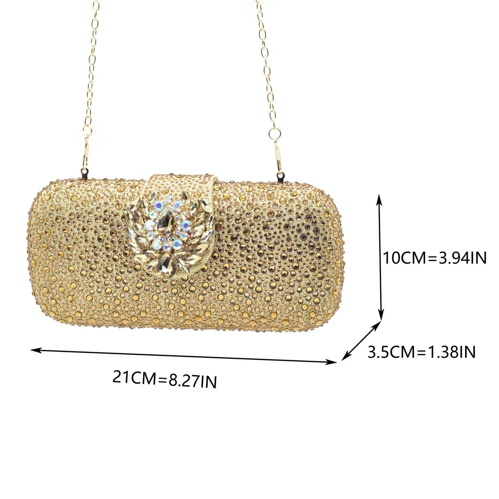 Gold Shoe and Bag Set for Party in Women African Women Shoes and Bags Italy Wedding Elegant Pumps for Lady Heeled Sandals Woman
