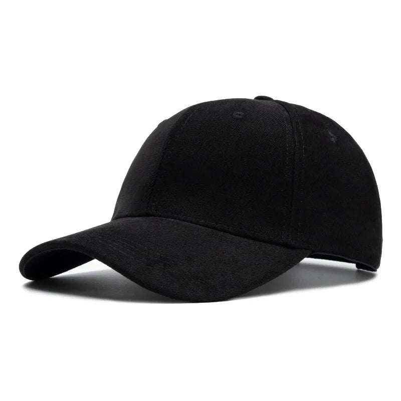 Fashion Baseball Caps For Men Women Autumn Winter Solid Retro Snapback Hip Hop Hat Unisex Street Adjustable Sun Visor Caps