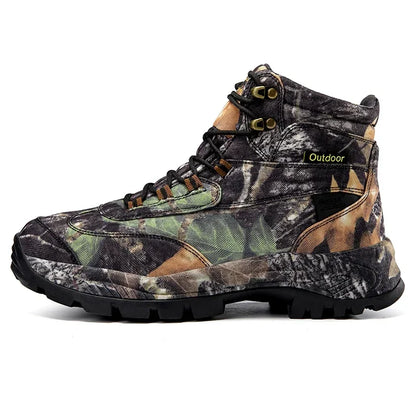 Men Tactical Boots Army Boots Breathable Unisex Ankle Desert Waterproof Climbing Hiking Shoes Work High Quality Hunting Boots