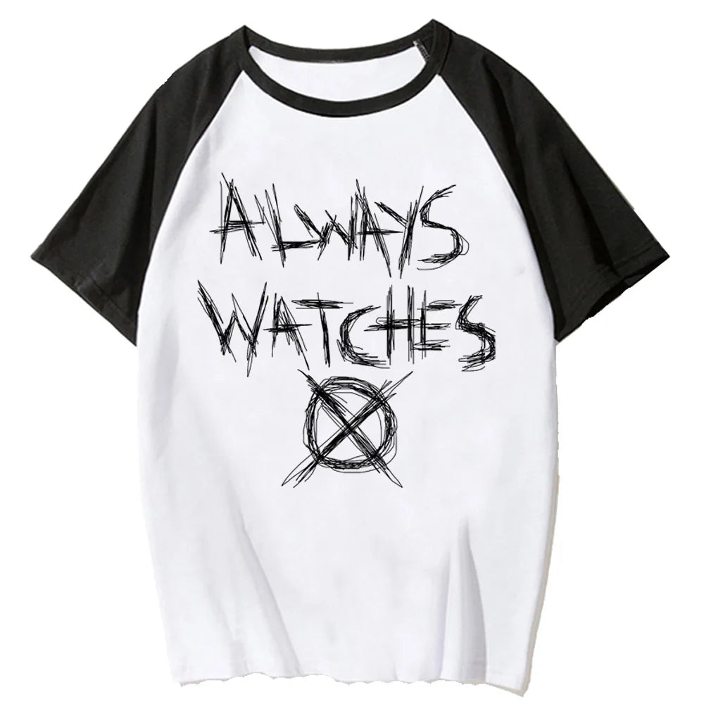Creepypasta top women funny t shirt female harajuku designer clothes
