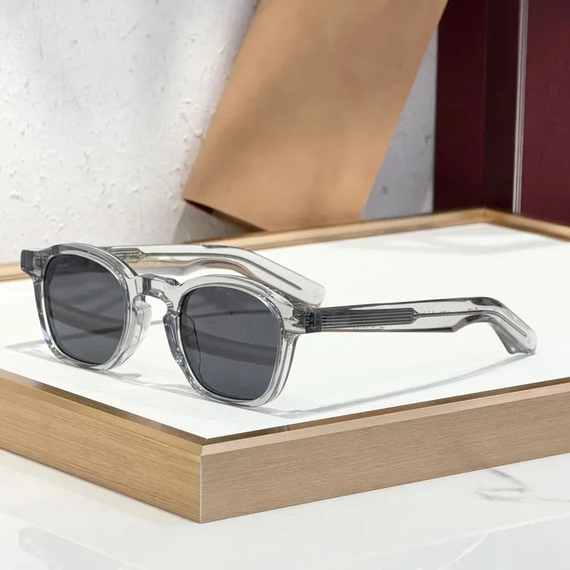 Modern Square Classical Sunglasses Men Women Handmade Fashion High Street Premium Quality UV400 Glasses with Case