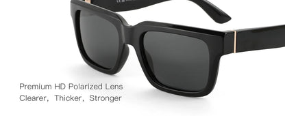 Popular Rectangle Prescription Sunglasses Polarized Square Myopia Progressive Optical Sun Glasses for Women Men