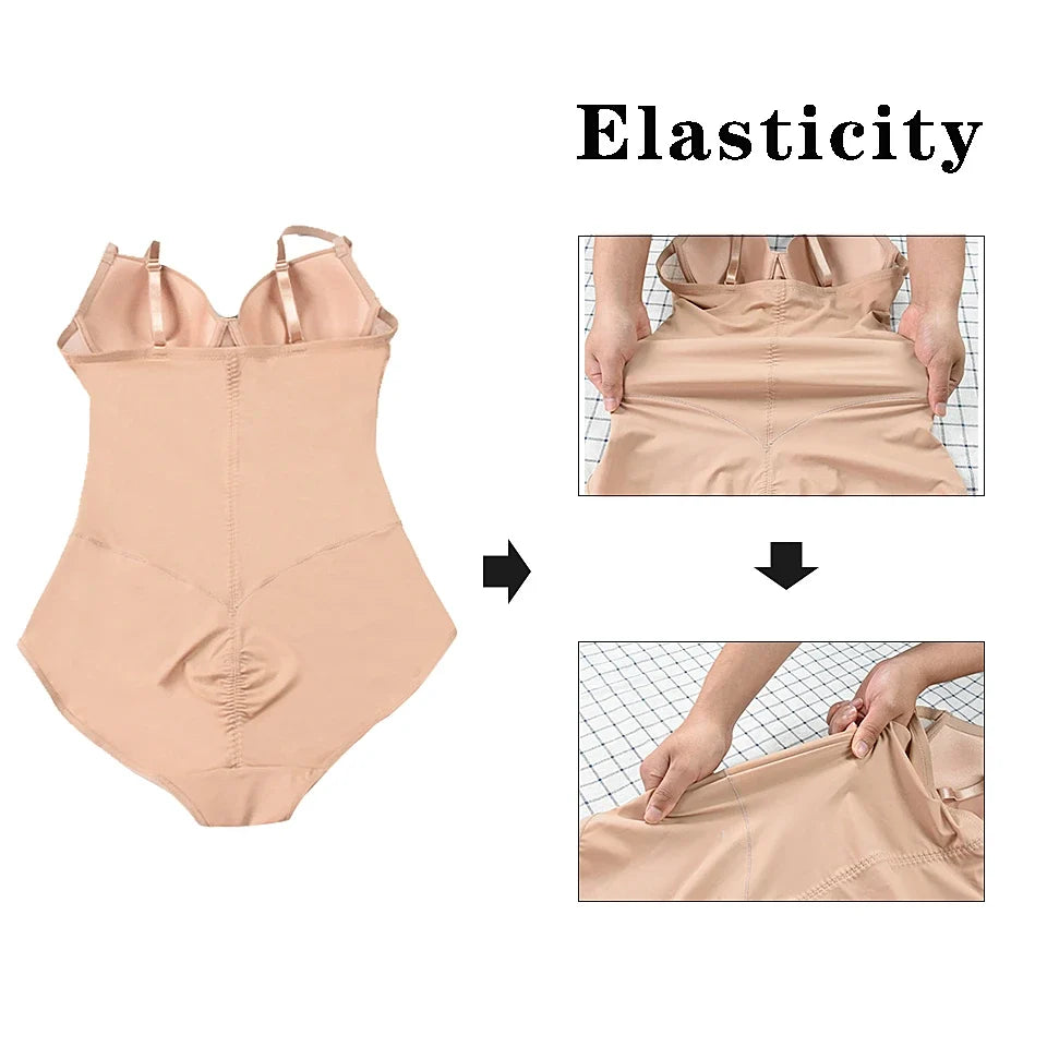 Body Shapewear Women's Binders and Shapers Mesh Bodysuit Breathable Waist Trainer Butt Lifter Shaper Slimming Corset Underwear