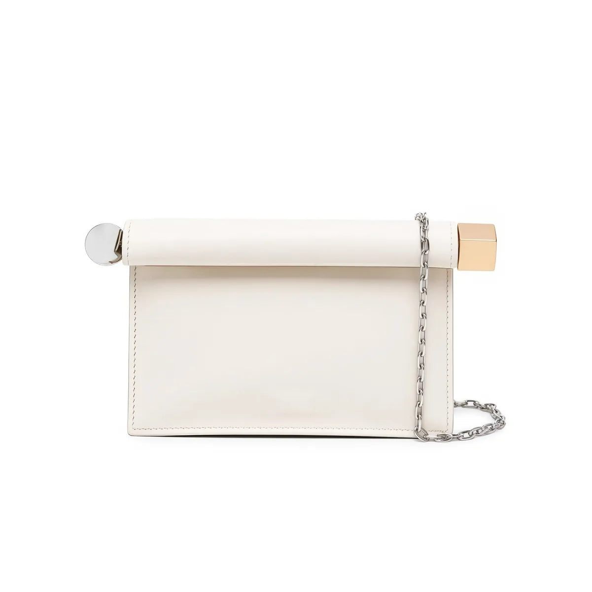 A New Luxury, Fashionable and Niche Rolled-up Clutch Bag for Women, A Versatile Folding Chain Single-shoulder Crossbody Bag
