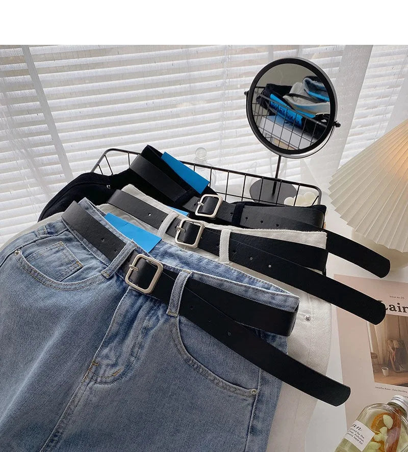 Wide Leg Denim Shorts With Belt Women Summer High Waist Pocket Hot Pants Streetwear Korean Fashion Casual Cowboy Jeans Shorts