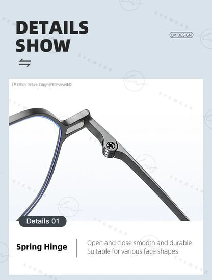 Top Brand Design Sunglasses Men Polarized 3 In 1 Magnetic Clip On Glasses Women Hexagon Night Vision Anti-Blue Light Eyeglass