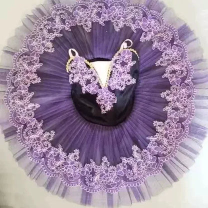 Summer Kids Ballet Dress Girls Children Clothes Princess Dress Women Ballet Tutu Dance Costumes Mother Daughter Outfit Vestido