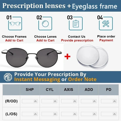 High Quality Pure Titanium Sunglasses Fashion Night Vision Driving Outdoor Sunshade UV400 Sun Glasses Support Prescription Lens