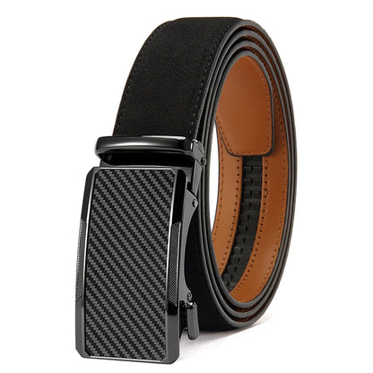 Men Leather Belt Automatic Buckle High Quality Male Leather Strap Luxury Jeans for Men Accessories