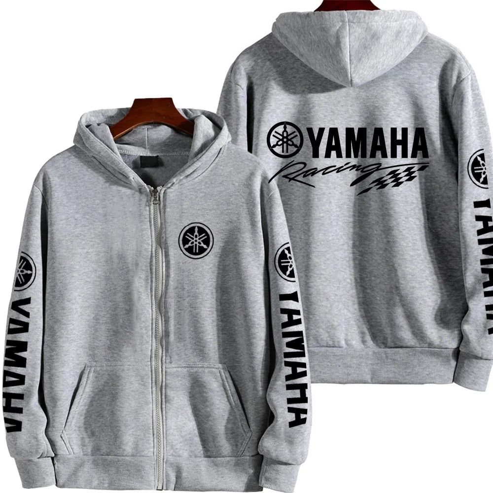 Logo Motorcycle Racing Team Men Zipper Hoodie 2026 New Fashion Women Sweatshirt Spring Autumn Sports Couple Jackets Coat