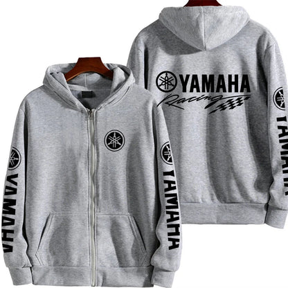 Logo Motorcycle Racing Team Men Zipper Hoodie 2026 New Fashion Women Sweatshirt Spring Autumn Sports Couple Jackets Coat