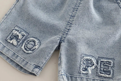 New Summer Baby Boys Clothes Suit Children Outfits Fashion Solid Shirt Shorts 2Pcs/Sets Toddler Casual Costume Kids Tracksuits