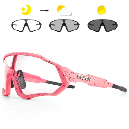 Photochromic Cycling Glasses Bicycle for Outdoor Sports Sunglasses MTB Road Goggles Bike Eyewear Men Women Cycl Equipment