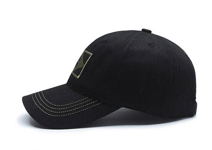Camouflage Baseball Cap Adjustable Military Style Sun Hat Breathable Outdoor Casual Headwear for Daily Travel Fishing SportsWear