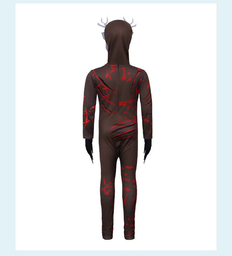 Hot 99 Nights In The Forest Deer costume Owl Cosplay Outfit Halloween Costume for Kid Nightmare Reindeer Christmas Gift