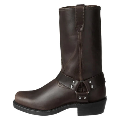 2026 Retro Men Western Boots Hand Work Cowboy Boots Male Lightweight Comfort Knight Boots Autumn Winter New Men’s Shoes Zapatos