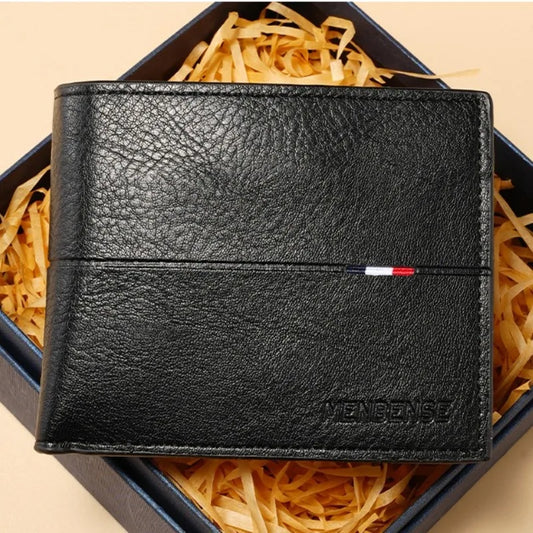 Portefeuille Homme Grande Capacité Multi-Fonction Portefeuille Court Multi-emplacement Fermeture Éclair Porte-monnaie Porte-cartes d'identité et de crédit Portefeuille Homme