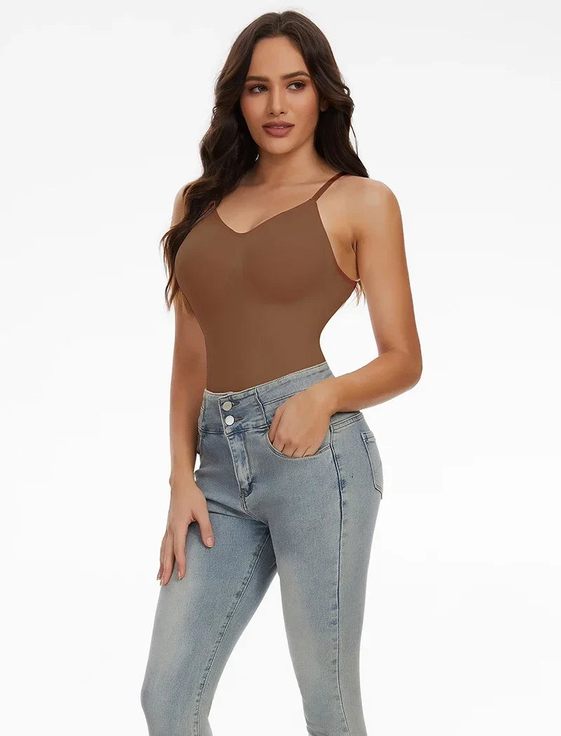 Sexy Backless Bodysuits Full Body Shaper Tummy Control Waist Trainer Slimming Sheath Butt Lifter Push Up Thigh Slimmer Shapewear