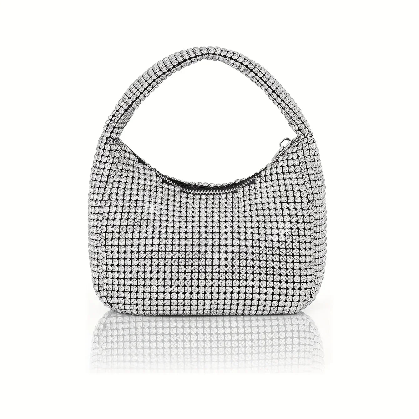 Shiny Crystal Clutch Purse Rhinestone Handmade Purses and Handbags Luxury Designer Evening Clutch Bag Purse Weding Party Bags