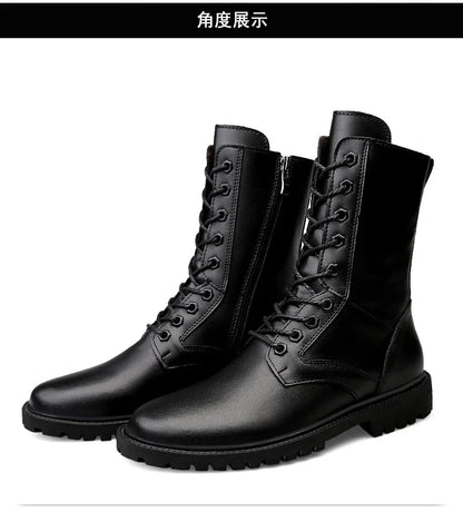 Men Tactical Boots Brand Military Size Ankle Casual Unisex Outdoor Hiking Shoes Male Waterproof Plus Climbing Shoes Size Plus