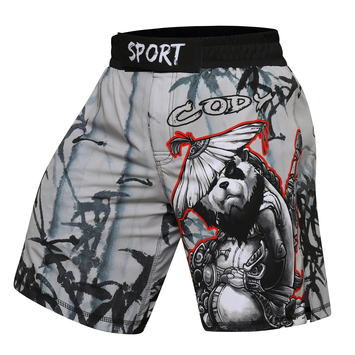 Training Fight Shorts Men's Boxing MMA Combat BJJ Grappling Fitness Muay Thai Kickboxing No Gi Shorts With Sublimation Printed