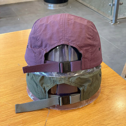 Japanese Quick Drying Baseball Hat Women Men Summer Outdoor Sunscreen Casual Versatile 5-flap Tooling Camping Hat