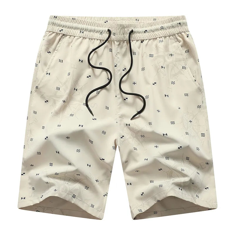 Big Size Men's Casual Shorts Summer Light Weight Shorts Outdoor Sports Cool Breathable Beach Relaxed Fit Cotton Cargo Shorts
