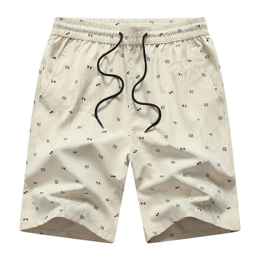 Big Size Men's Casual Shorts Summer Light Weight Shorts Outdoor Sports Cool Breathable Beach Relaxed Fit Cotton Cargo Shorts