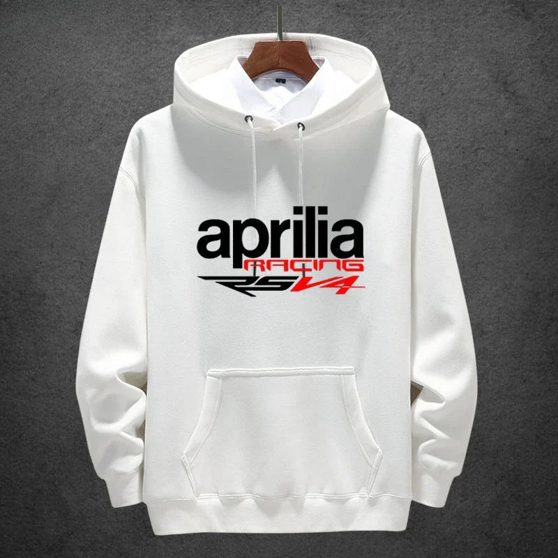 Italy Motorcycle Hoodie Heavy Locomotive Culture Clothes Men and Women Autumn and Winter Pullover Jacket Cycling Casual Hoodie
