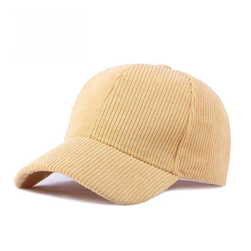 Fashion Baseball Caps For Men Women Autumn Winter Solid Retro Snapback Hip Hop Hat Unisex Street Adjustable Sun Visor Caps