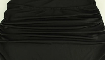 Fashion Halter Women's Maxi Dresses Solid Deep V-Neck Sleeveless Blackless Bandage Sheath Bodycon Party Vestidos Robes