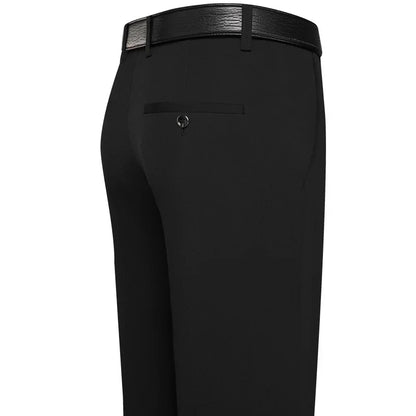 29-40 Summer Thin Casual Pants Business Men's Pants Middle-aged Dad Casual Pants Elastic Breathable Pants
