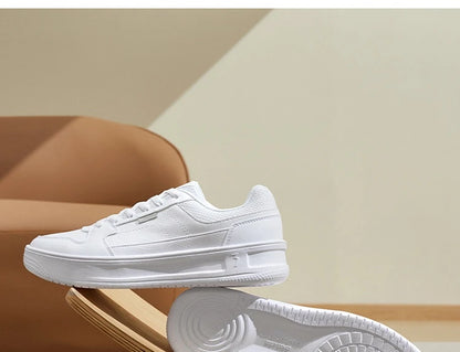 Men's Board Shoes Leather Splash Proof Classic Leisure Versatile Thick-soled Non-slip Airy Male Sneakers 672536622