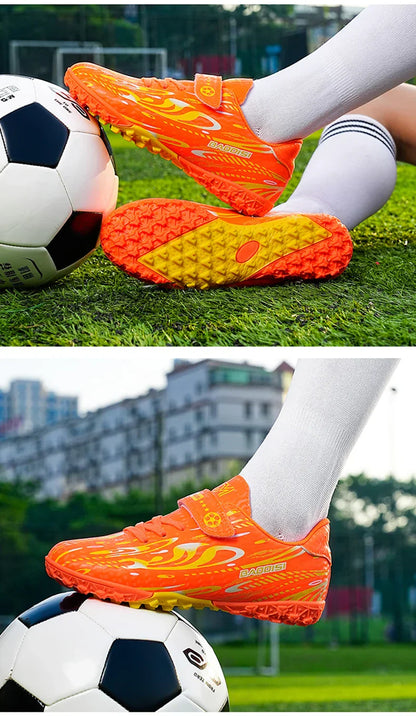 Kids Professional Soccer Shoes Indoor Men Football Field Boots Original Football Shoes TF/AG Society Cleats Grass Training Fast