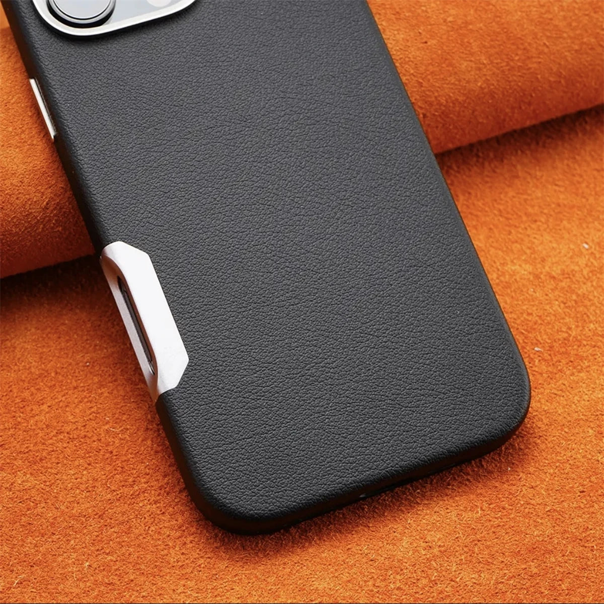 For MagSafe Luxury Business Leather Phone Case for iPhone 16 16Pro Max 16plus Magnetic Wireless Charging Matte Shockproof Cover